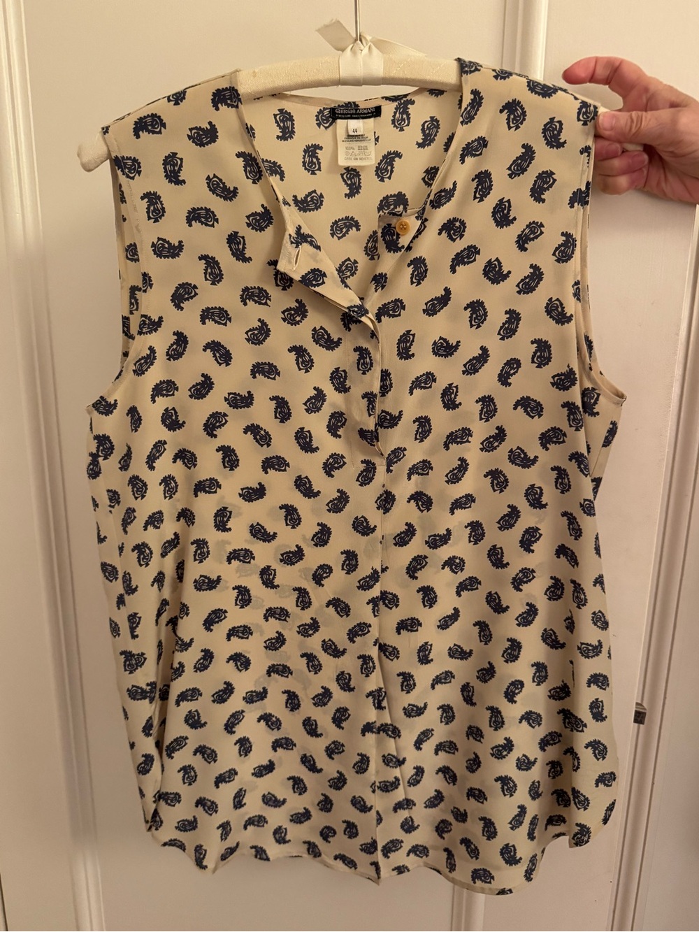 VINTAGE GIORGIO ARMANI 90s BLOUSE?!??